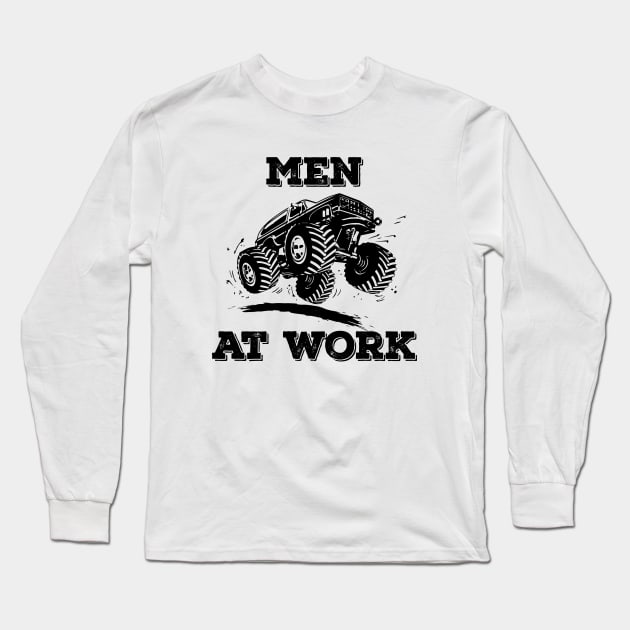 men at work Long Sleeve T-Shirt by beaching